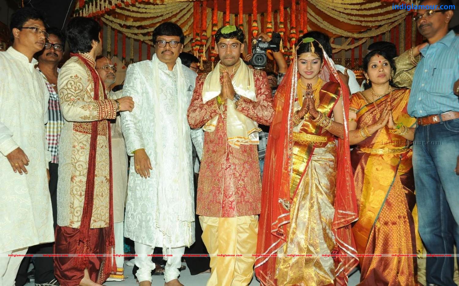 Music Director Koti Daughter Wedding Photos Event hd photo