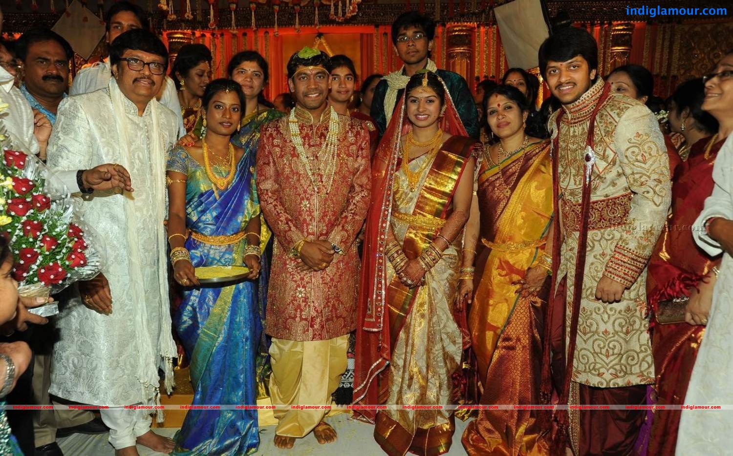 Music Director Koti Daughter Wedding Photos Event hd photo