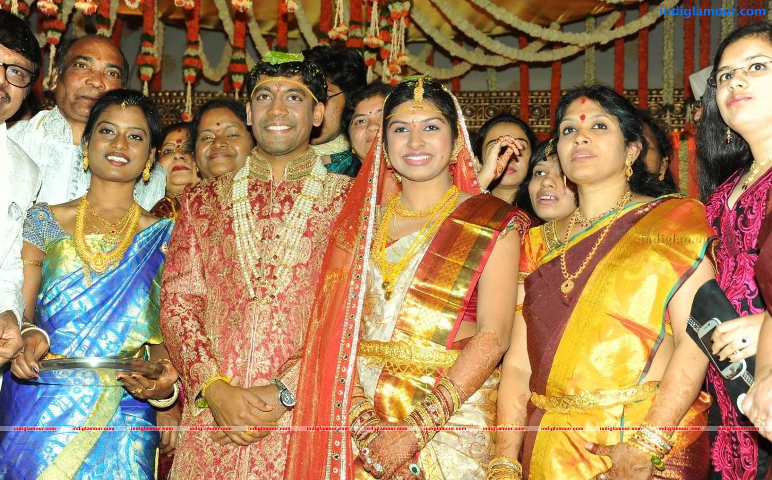 Music Director Koti Daughter Wedding Photos Event hd photo
