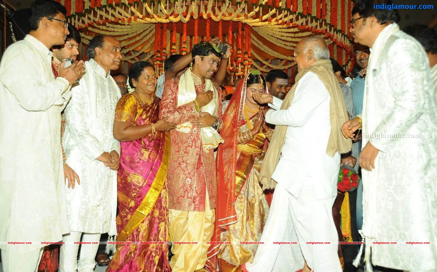 Music Director Koti Daughter Wedding Photos Event hd photo