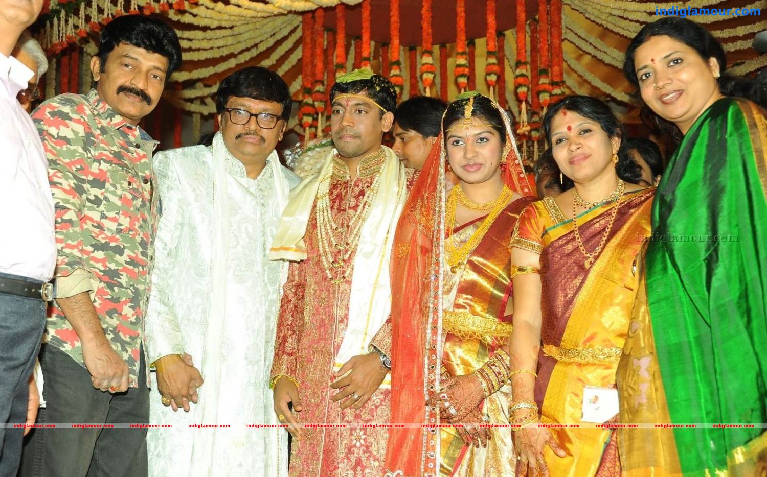 Music Director Koti Daughter Wedding Photos Event hd photo