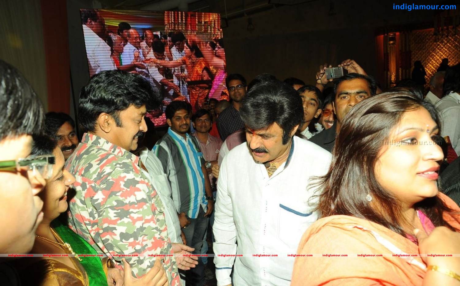 Music Director Koti Daughter Wedding Photos Event hd photo