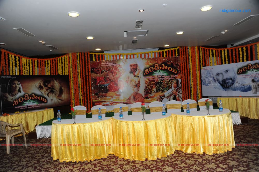 Shirdi Sai Movie Press Meet Event hd photo