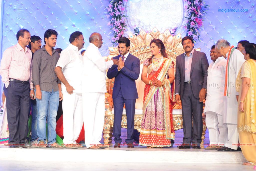 Ram Charan Teja Wedding Reception Event hd photo