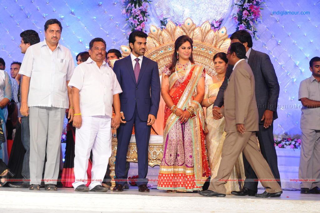 Ram Charan Teja Wedding Reception Event hd photo
