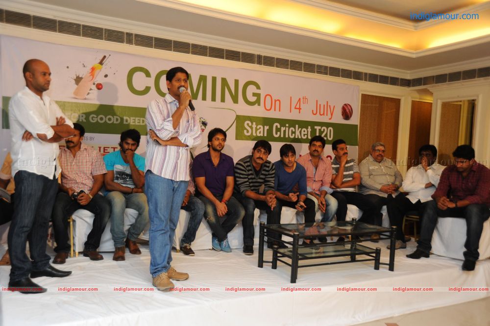 Tollywood Star Cricket T20 Broucher Launch Event hd photo