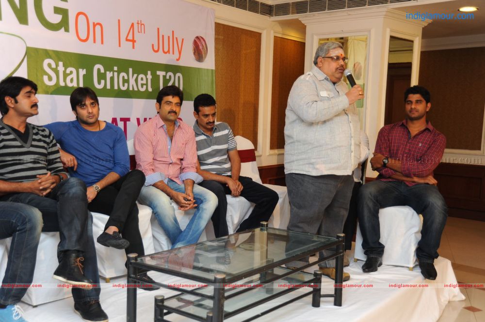 Tollywood Star Cricket T20 Broucher Launch Event hd photo