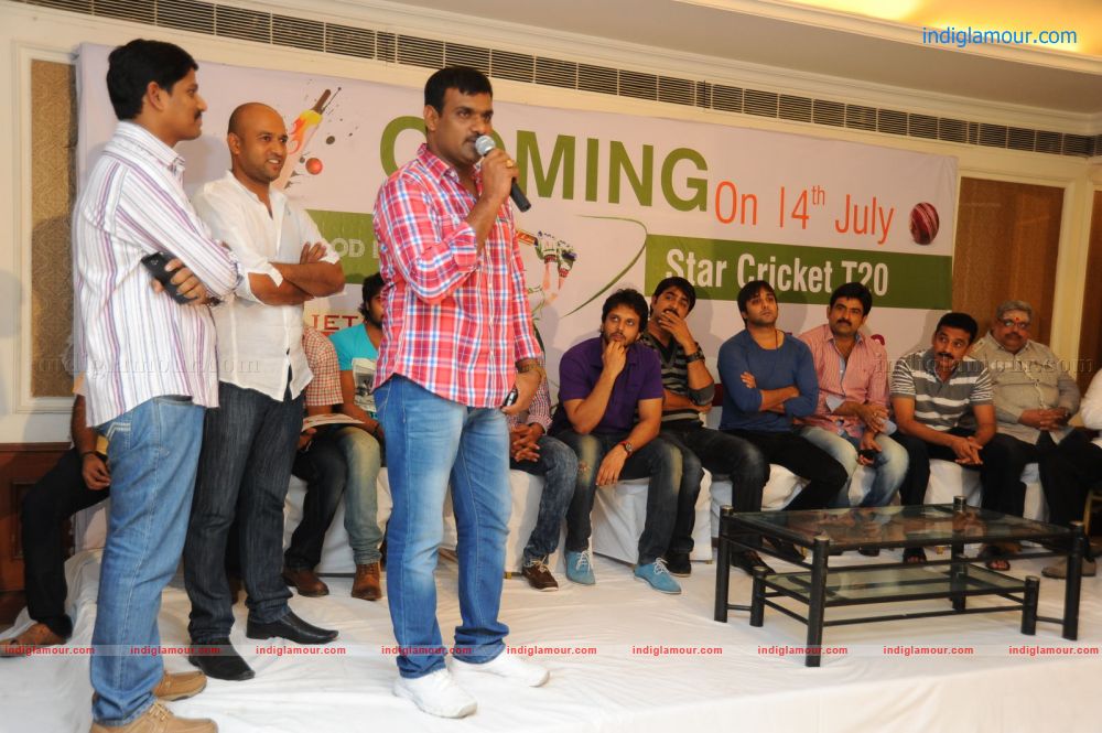 Tollywood Star Cricket T20 Broucher Launch Event hd photo