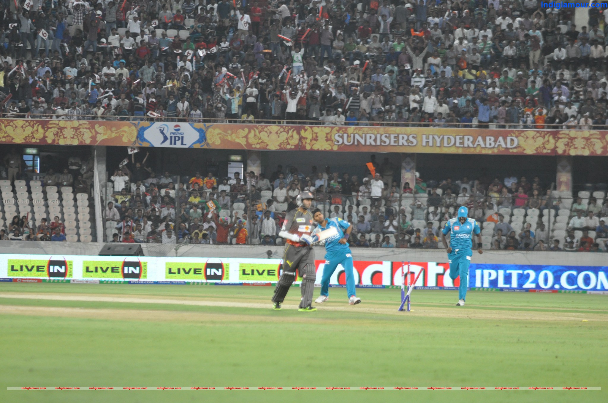 Match 3, Rajiv Gandhi Cricket Stadium, Hyderabad Hyderabad vs Pune Event hd photo