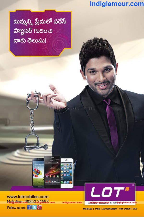 Allu Arjun as LOT Mobiles Brand Ambassador Event hd photo