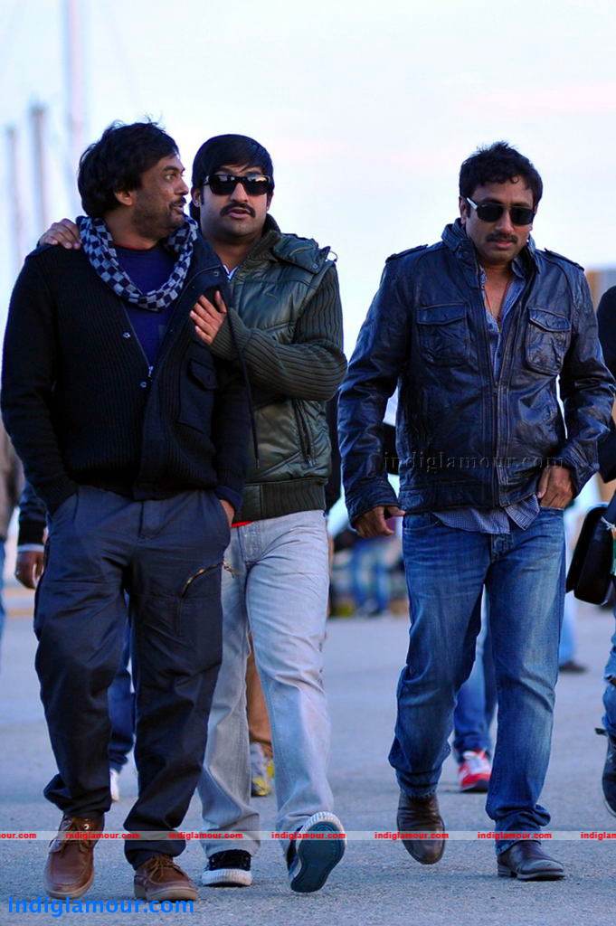 Allu Arjun with Jr Ntr Spain Pics Event hd photo