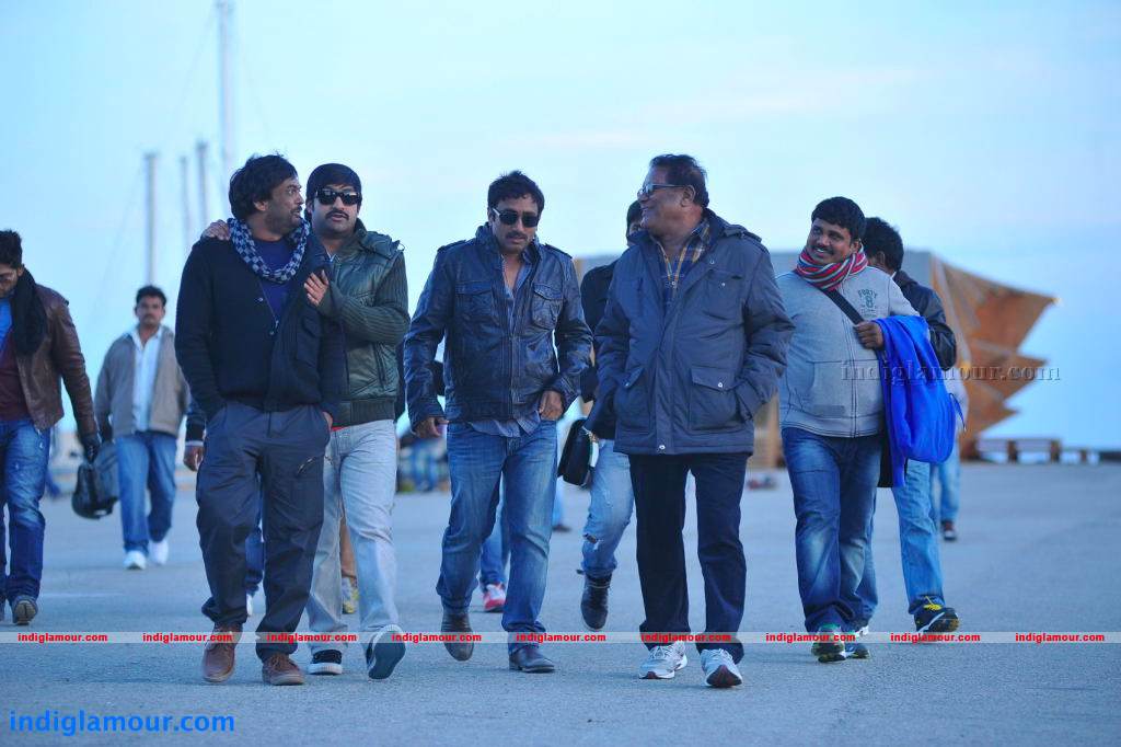 Allu Arjun with Jr Ntr Spain Pics Event hd photo