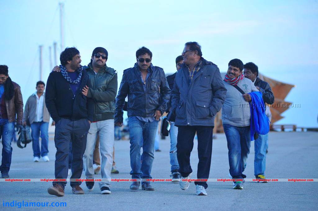 Allu Arjun with Jr Ntr Spain Pics Event hd photo