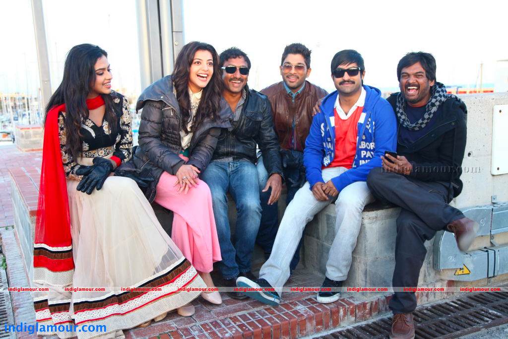 Allu Arjun with Jr Ntr Spain Pics Event hd photo