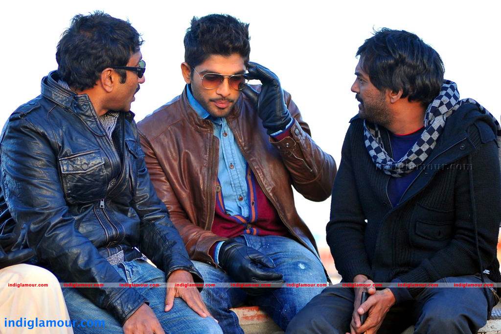 Allu Arjun with Jr Ntr Spain Pics Event hd photo