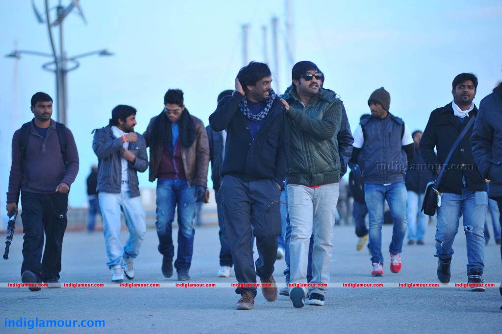 Allu Arjun with Jr Ntr Spain Pics Event hd photo