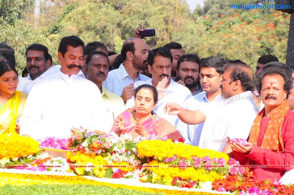 NTR Family Members Visit NTR Ghat Event hd photo