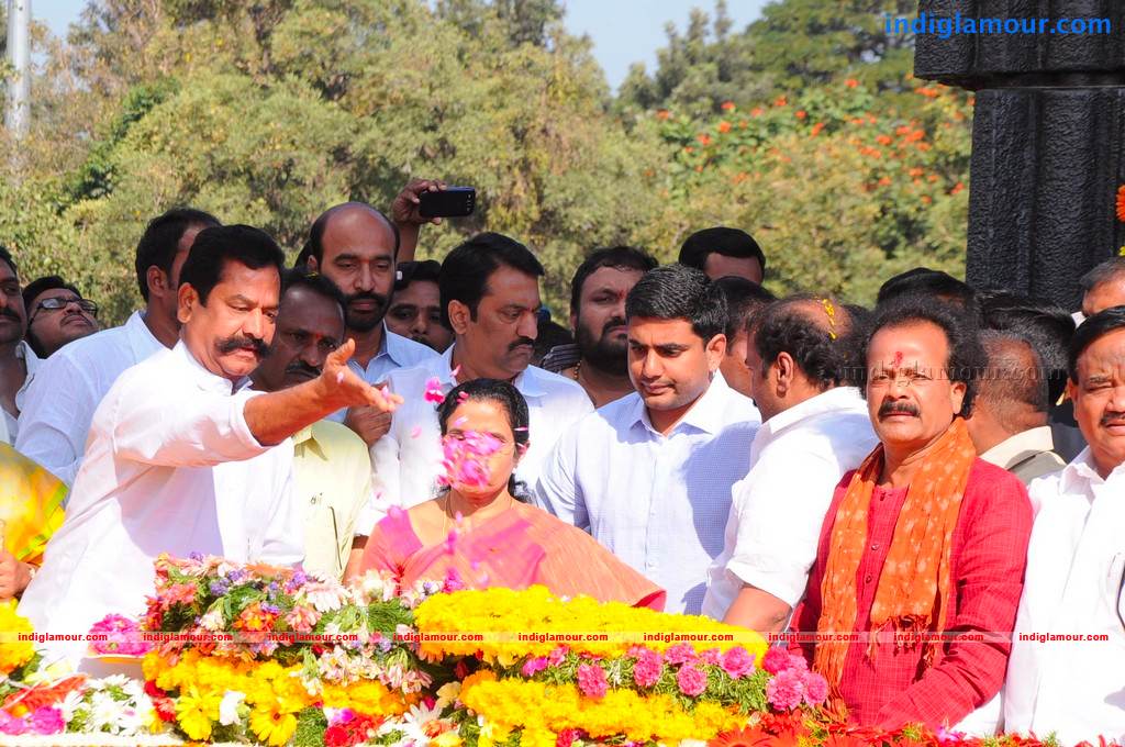 NTR Family Members Visit NTR Ghat Event hd photo