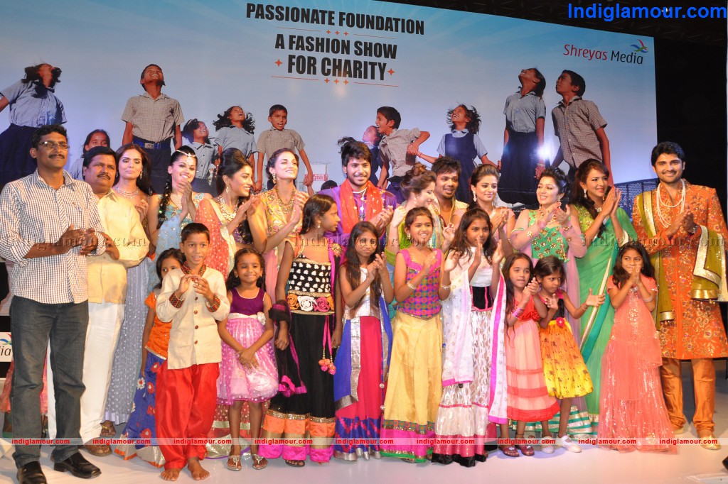 Celebs at Passionate Foundation Fashion Show Event hd photo