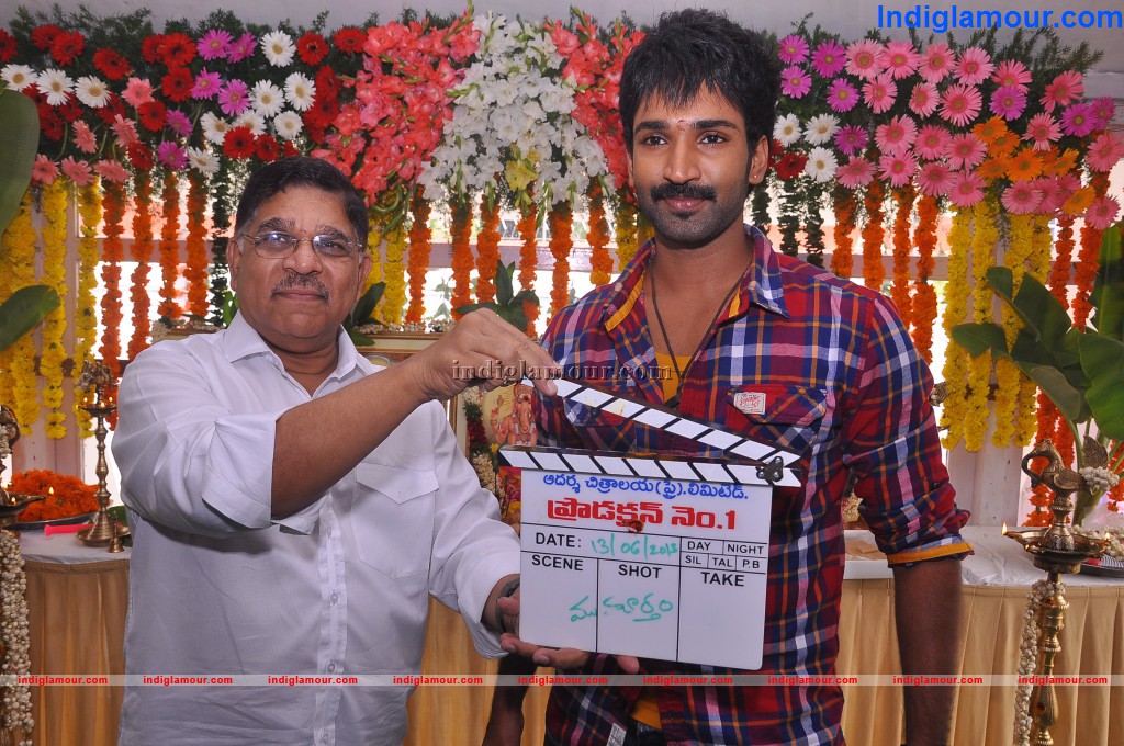 Aadarsha Chitralaya Production NO. 1 Movie Opening Event hd photo