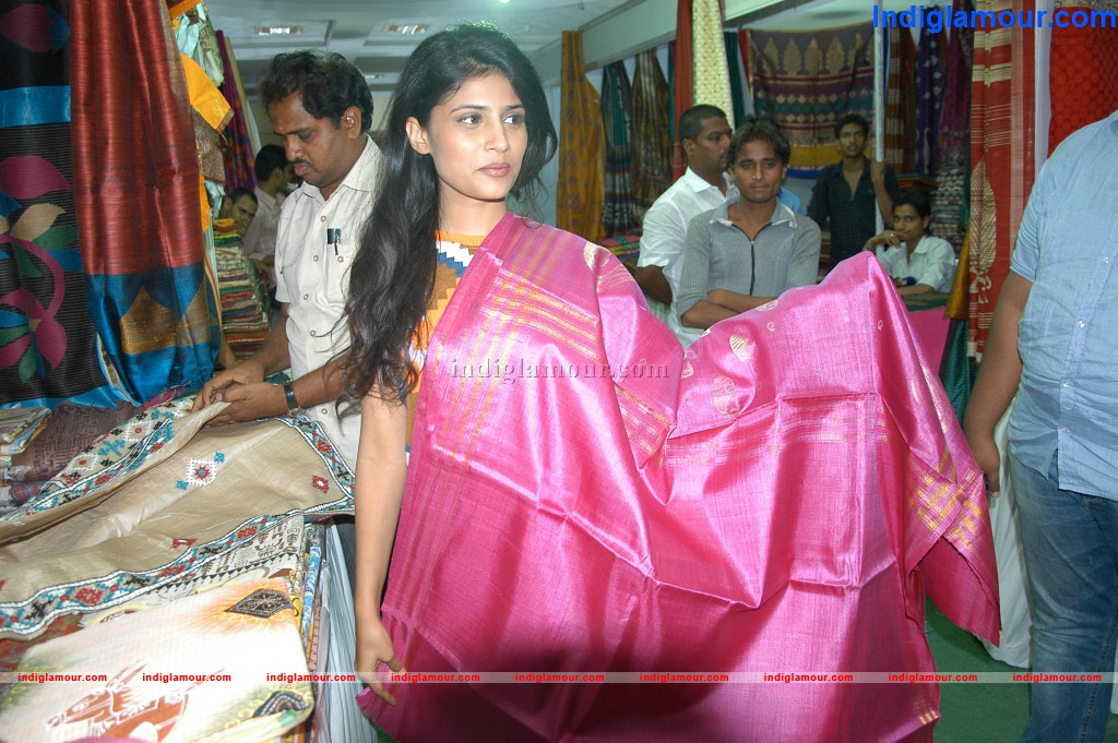 Celebs at National Silk and Cotton Expo Event hd photo