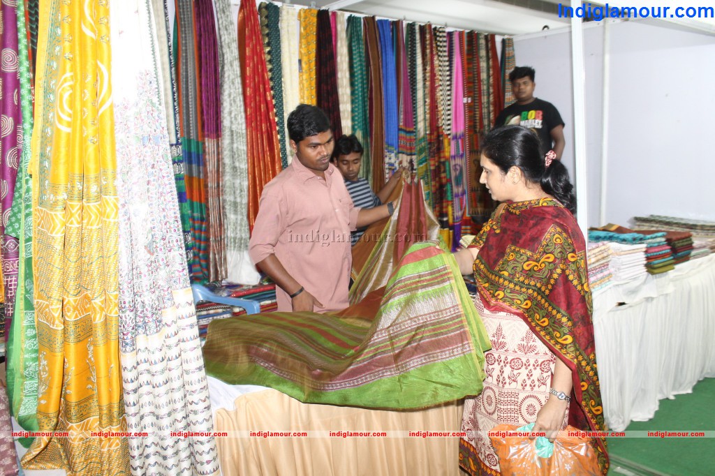 Celebs at National Silk and Cotton Expo Event hd photo