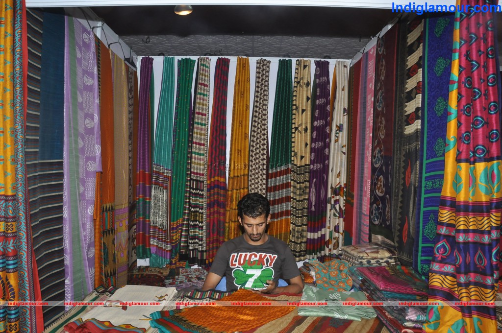 Celebs at National Silk and Cotton Expo Event hd photo