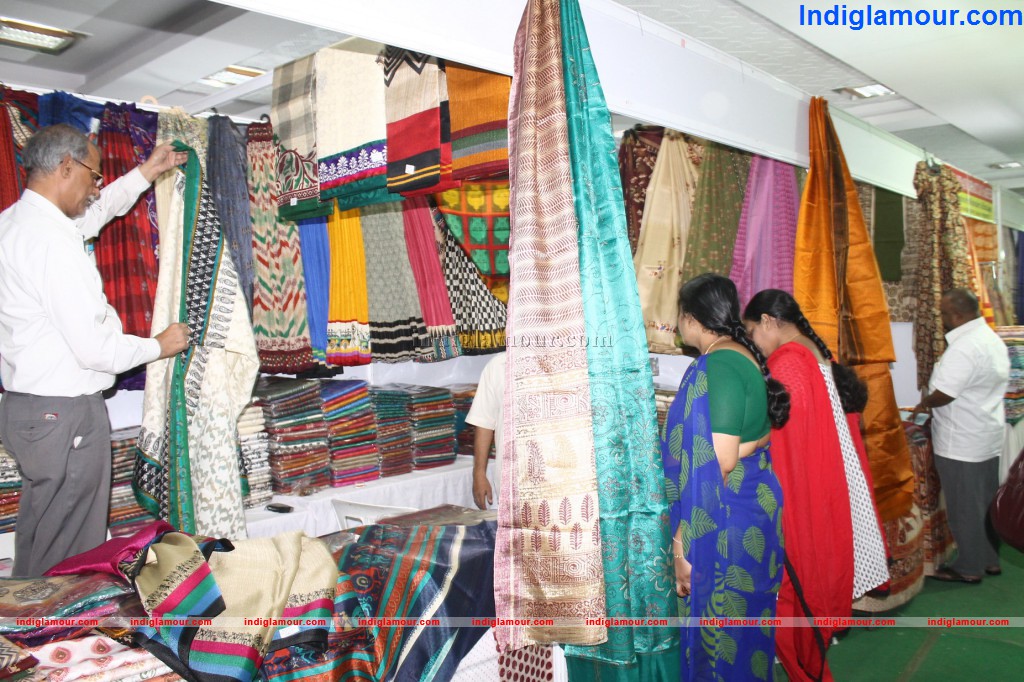 Celebs at National Silk and Cotton Expo Event hd photo