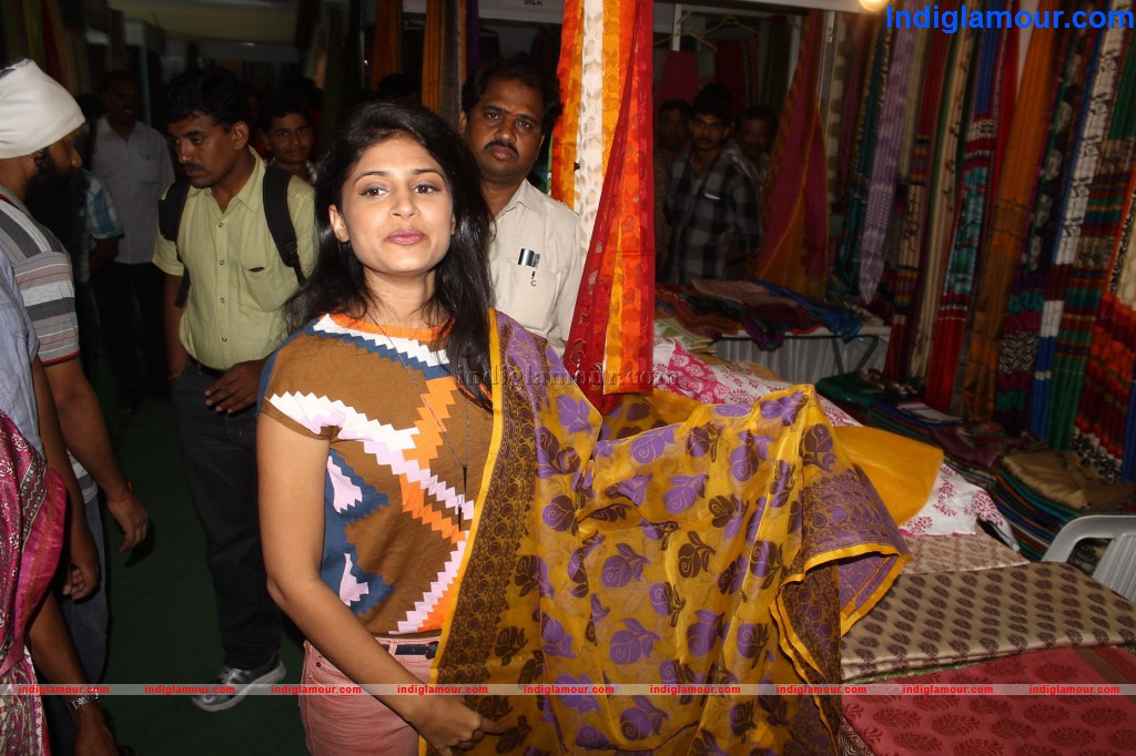 Celebs at National Silk and Cotton Expo Event hd photo
