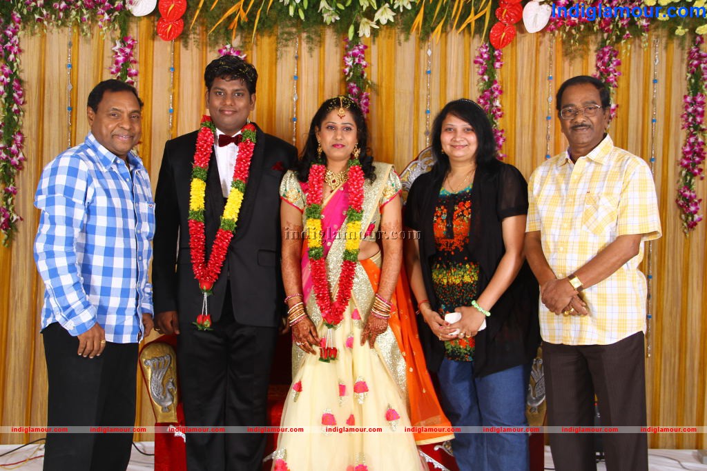 Producer Sudhakar Son Wedding Reception Event hd photo
