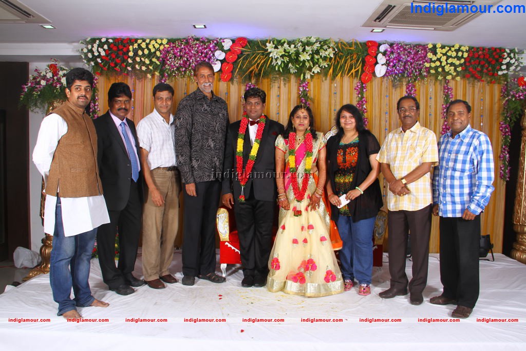 Producer Sudhakar Son Wedding Reception Event hd photo