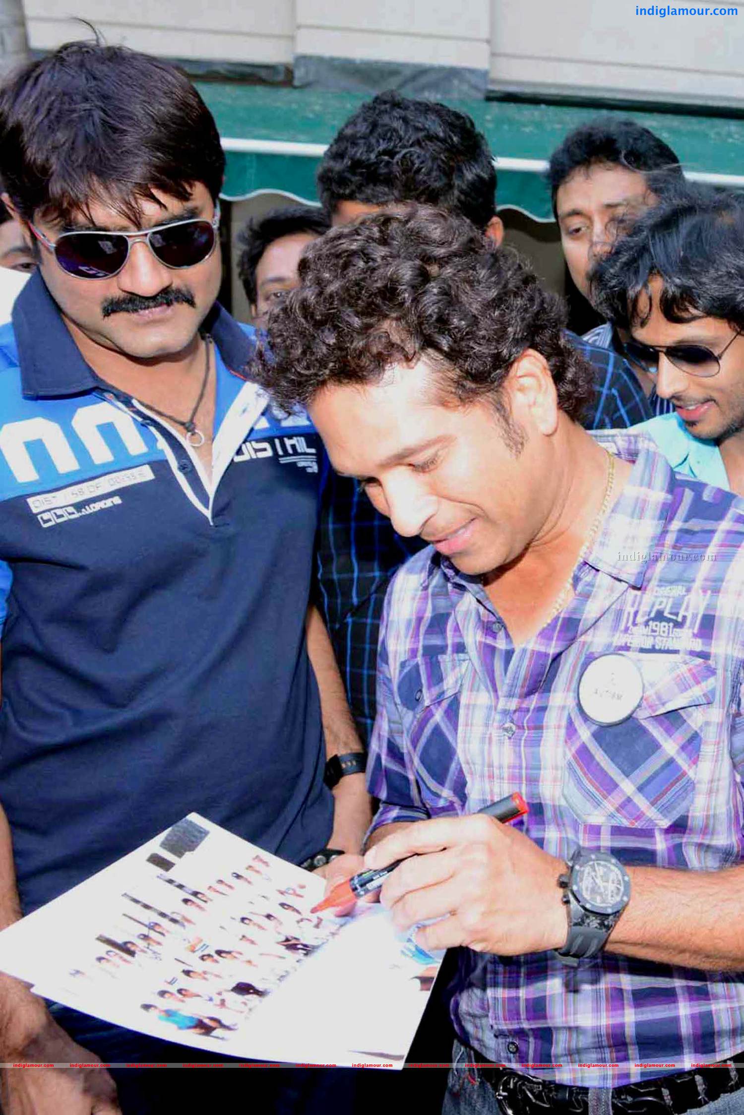 Telugu Warriors Team meet Mr.Sachin And Mr Laxman at ITC Kakatiya Event hd photo