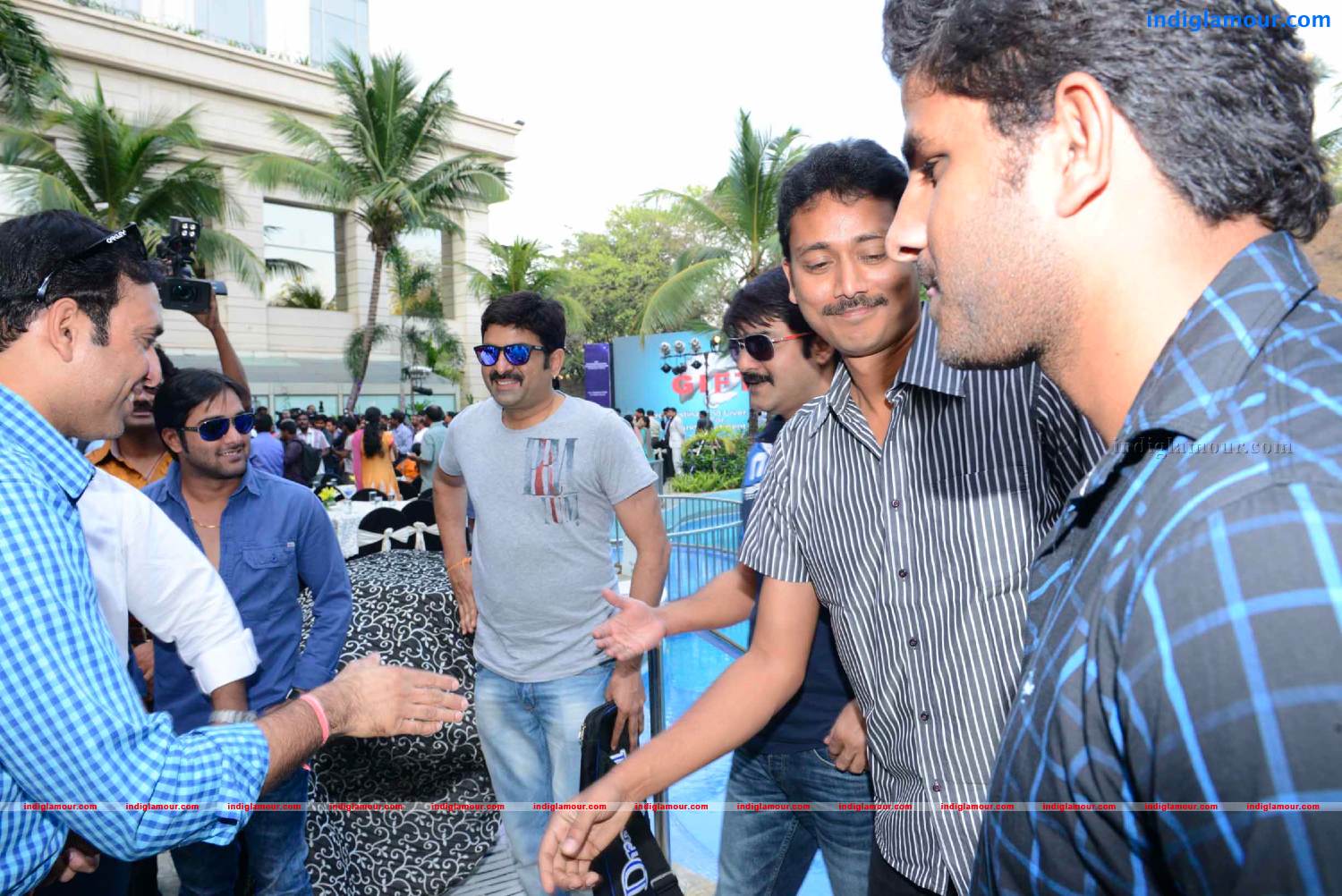 Telugu Warriors Team meet Mr.Sachin And Mr Laxman at ITC Kakatiya Event hd photo