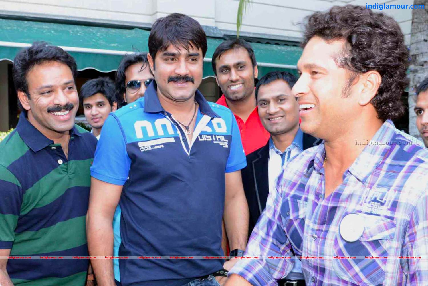 Telugu Warriors Team meet Mr.Sachin And Mr Laxman at ITC Kakatiya Event hd photo