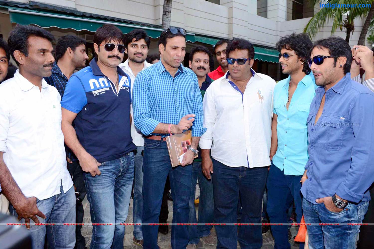 Telugu Warriors Team meet Mr.Sachin And Mr Laxman at ITC Kakatiya Event hd photo
