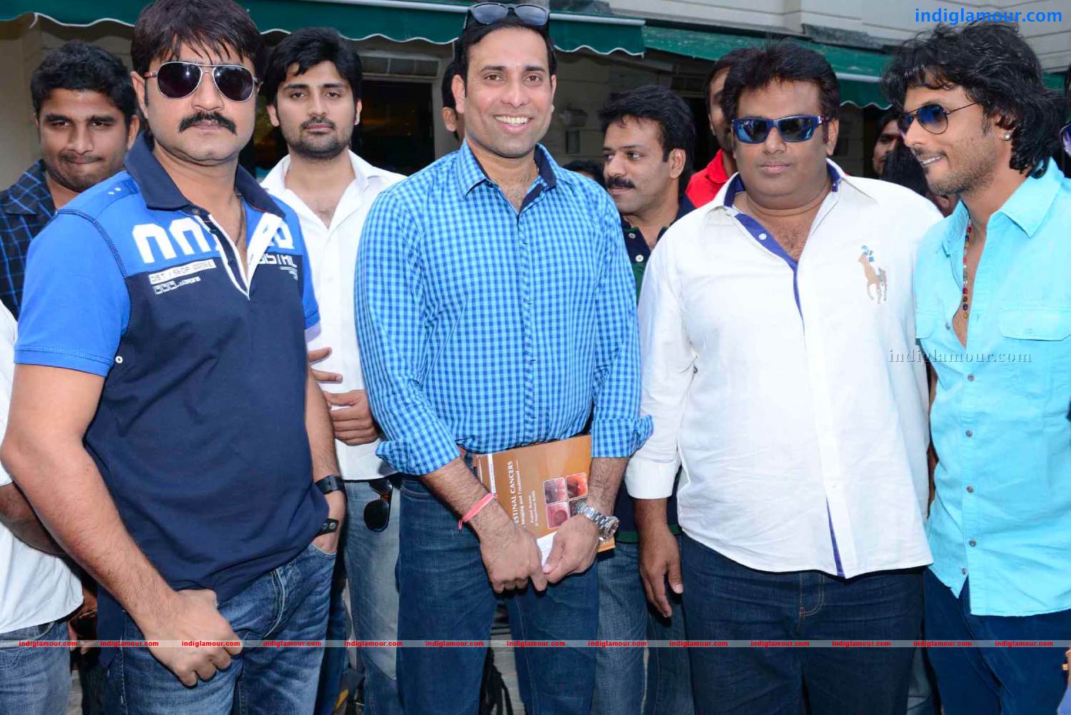 Telugu Warriors Team meet Mr.Sachin And Mr Laxman at ITC Kakatiya Event hd photo