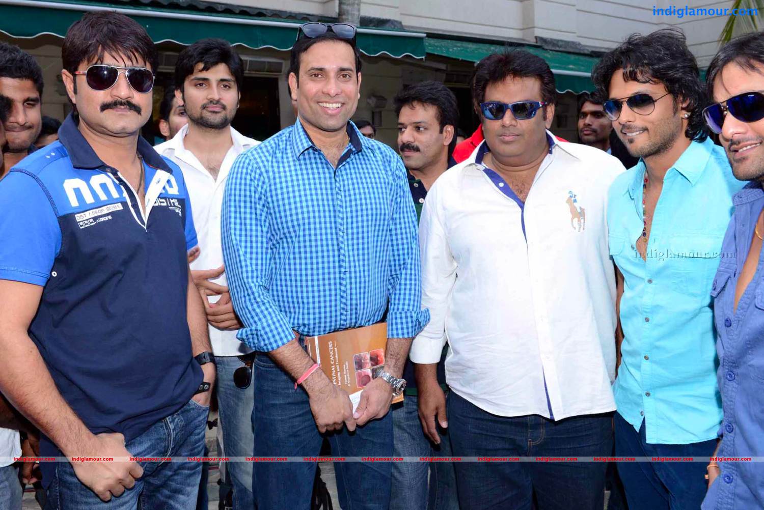 Telugu Warriors Team meet Mr.Sachin And Mr Laxman at ITC Kakatiya Event hd photo