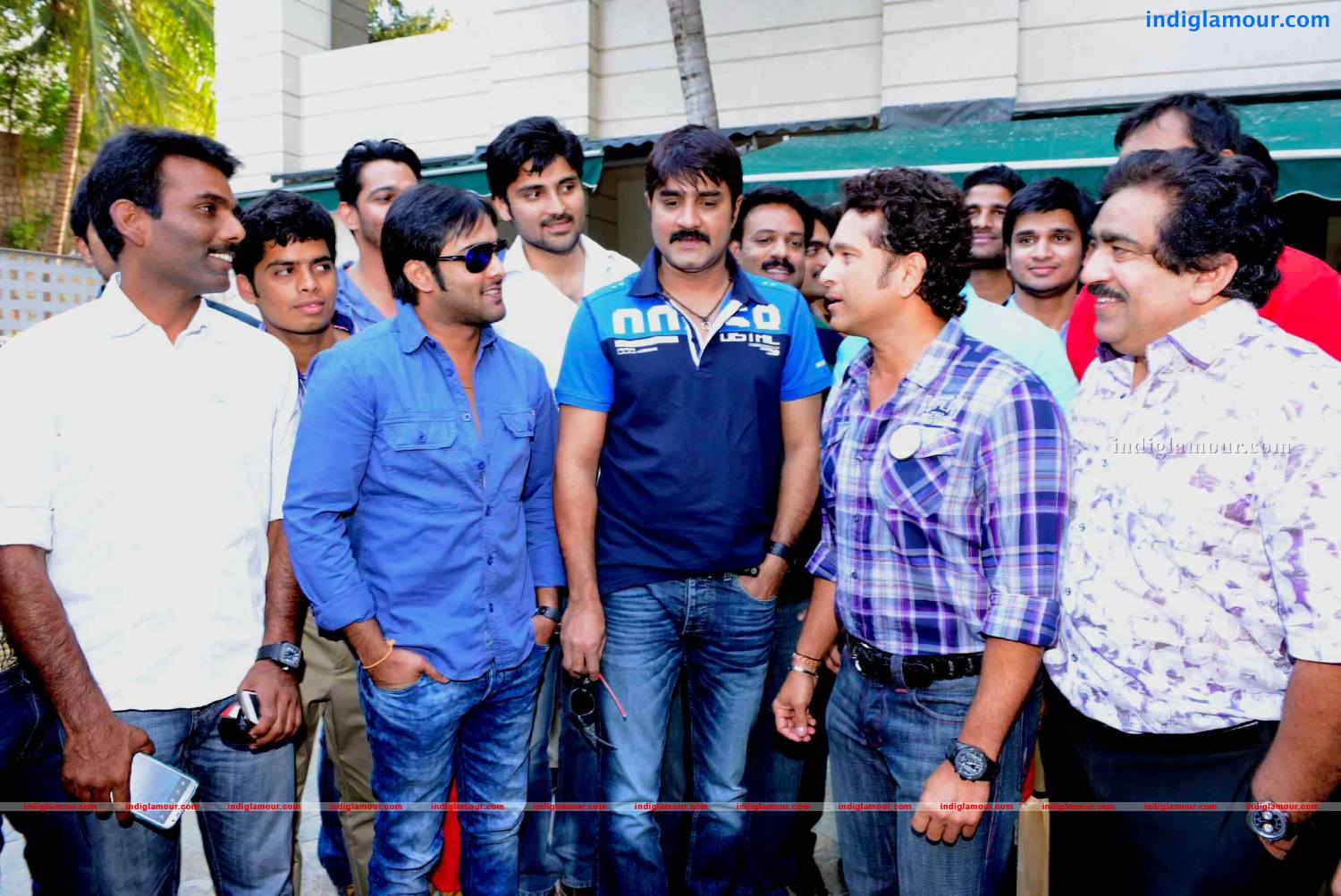 Telugu Warriors Team meet Mr.Sachin And Mr Laxman at ITC Kakatiya Event hd photo