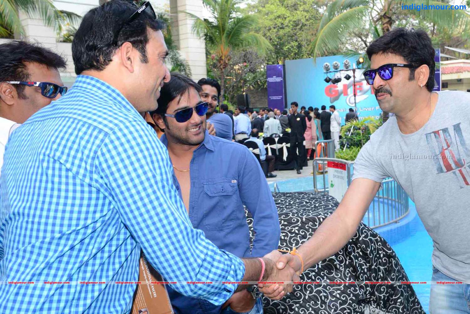 Telugu Warriors Team meet Mr.Sachin And Mr Laxman at ITC Kakatiya Event hd photo