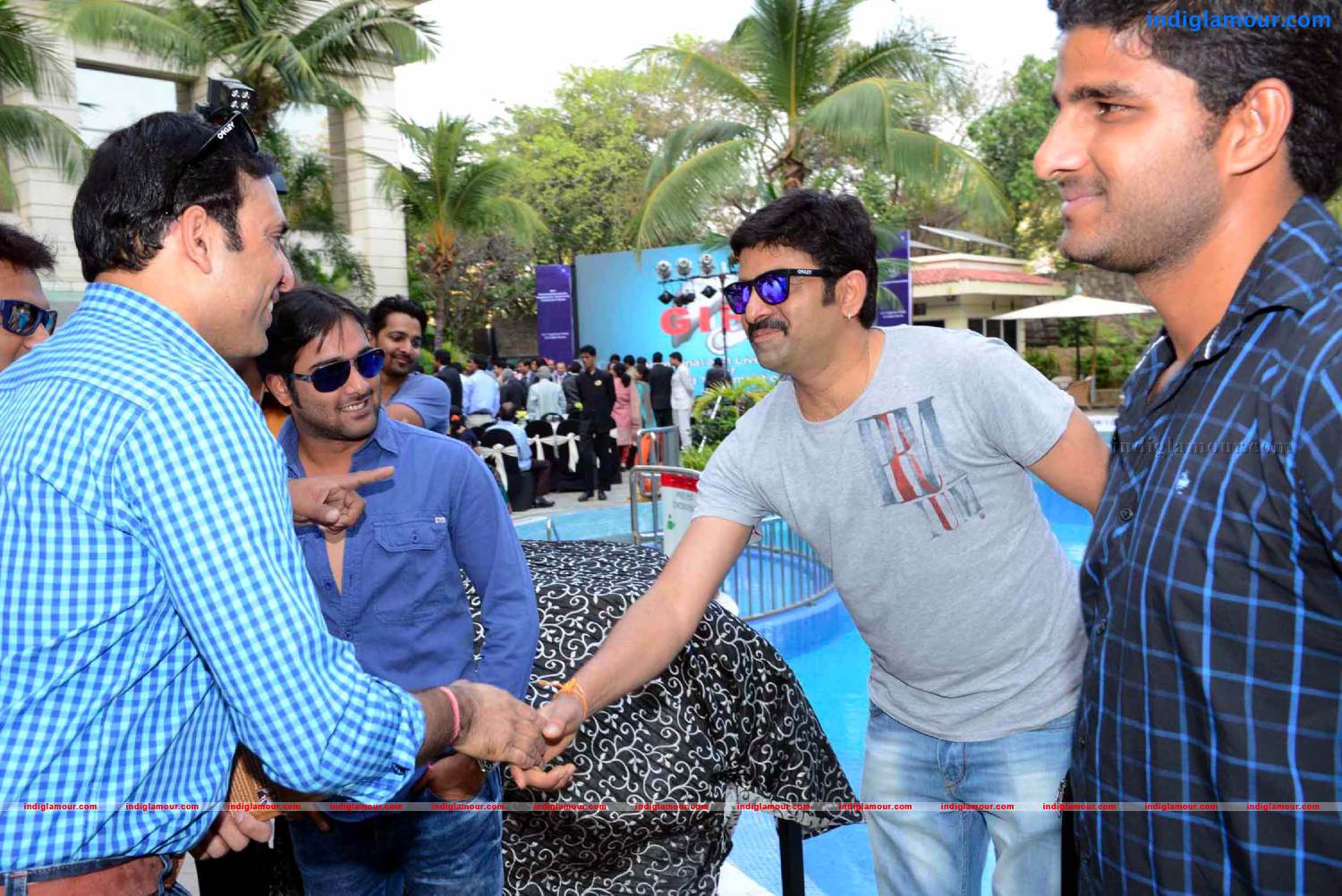 Telugu Warriors Team meet Mr.Sachin And Mr Laxman at ITC Kakatiya Event hd photo