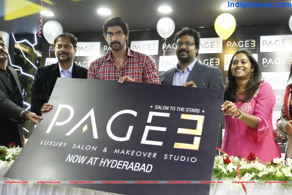 Rana Launches Page 3 Salon Event hd photo