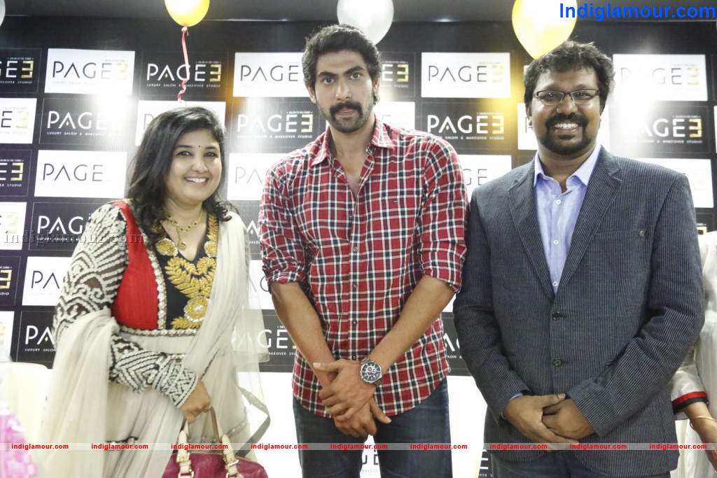 Rana Launches Page 3 Salon Event hd photo