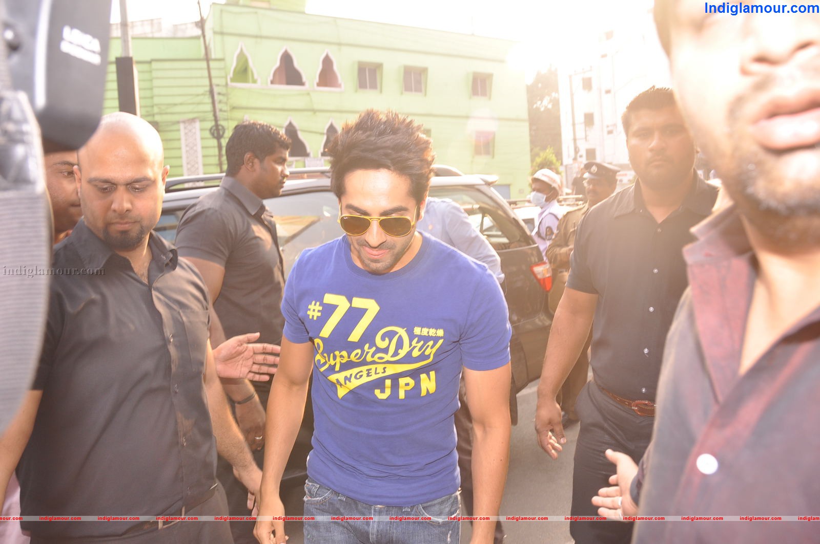 Ayushman Khuraana Launches Season Flavours at Cream Stone,Himayath Nagar Event hd photo