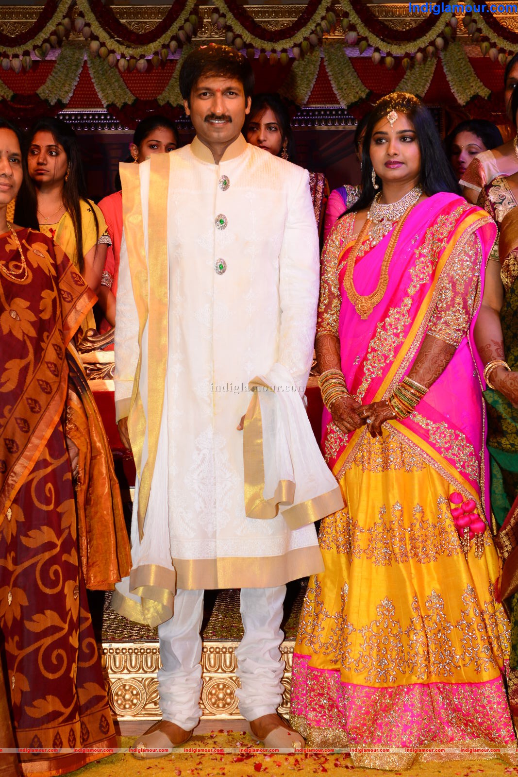Gopi Chand Wedding Reception Event hd photo