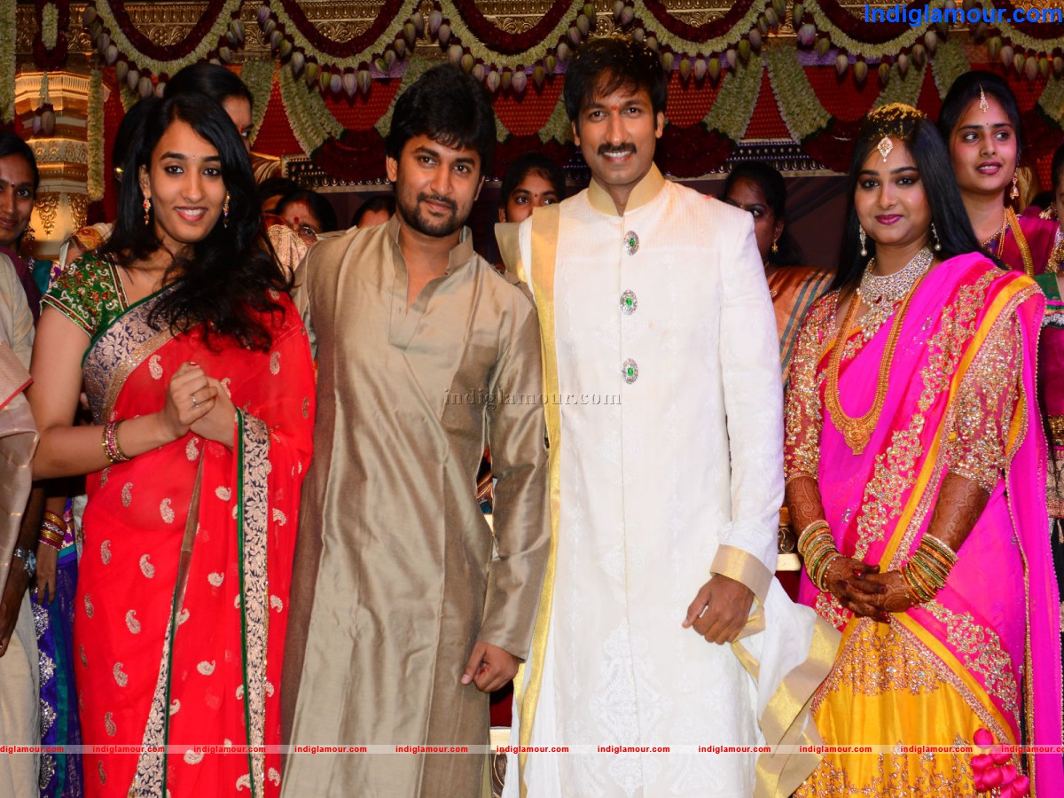 Gopi Chand Wedding Reception Event hd photo