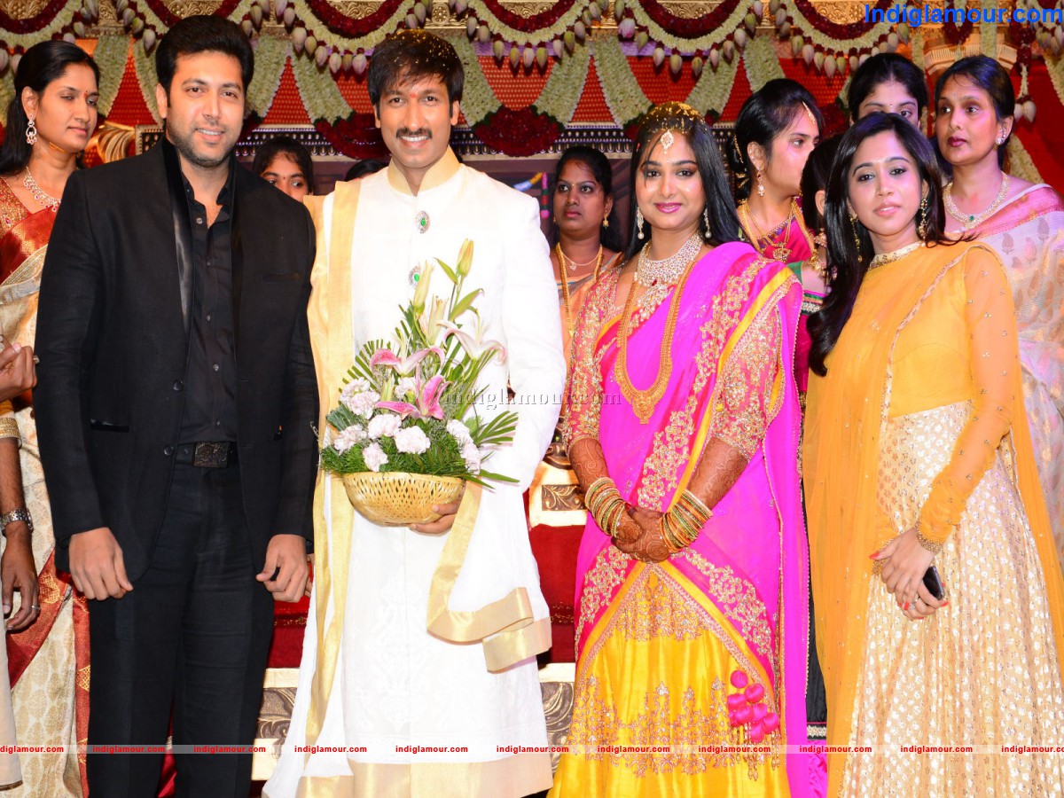 Gopi Chand Wedding Reception Event hd photo