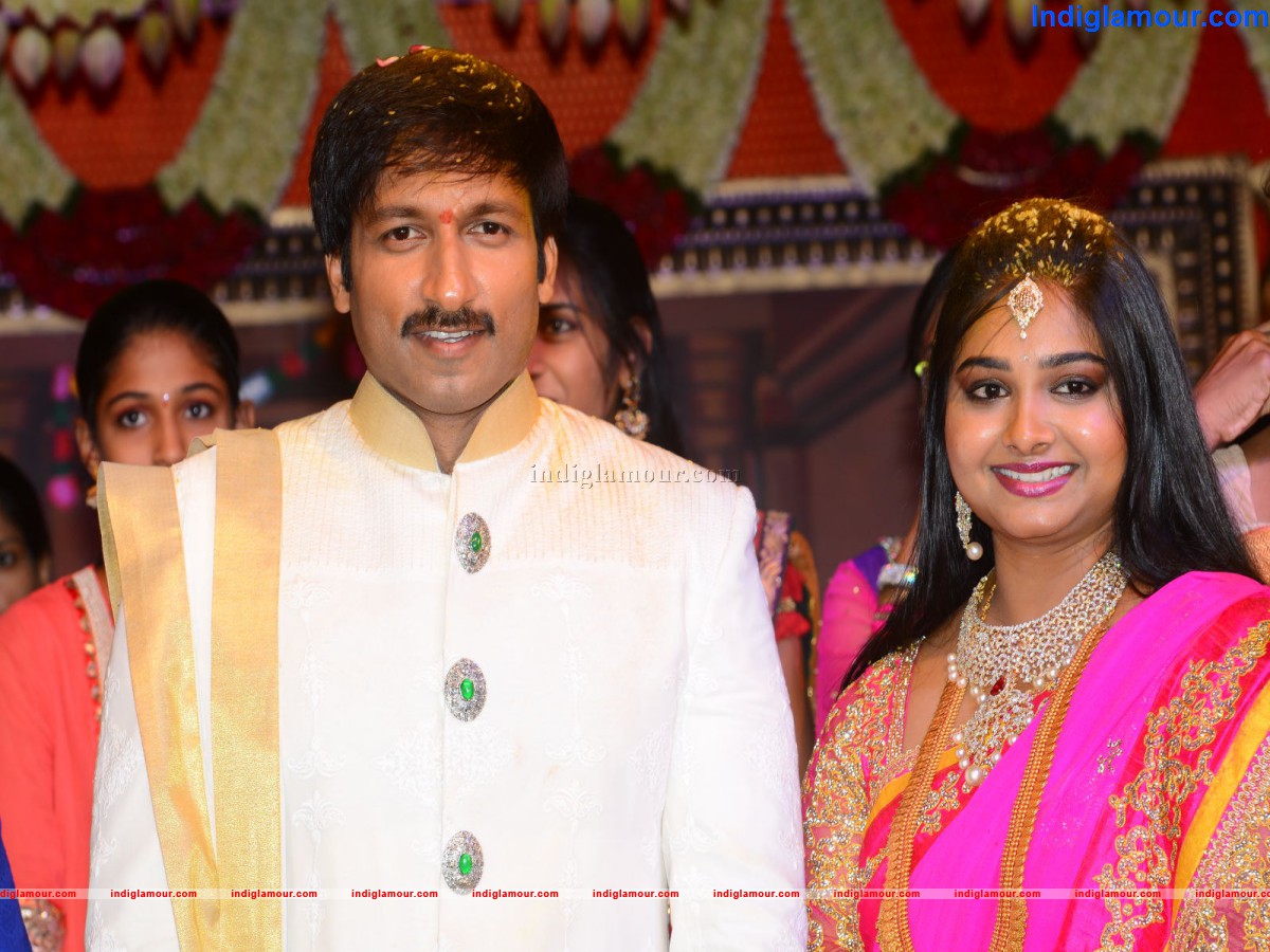 Gopi Chand Wedding Reception Event hd photo