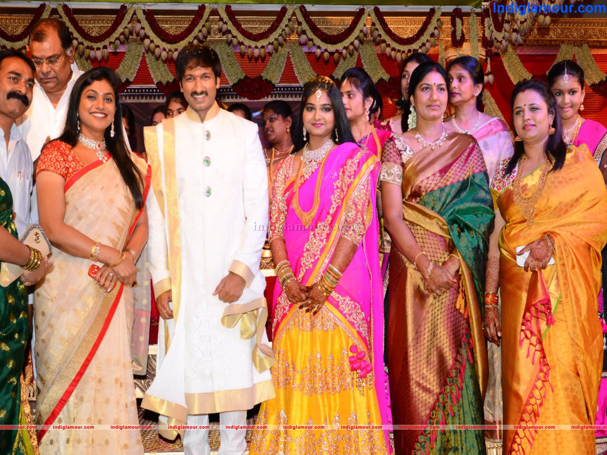Gopi Chand Wedding Reception Event hd photo