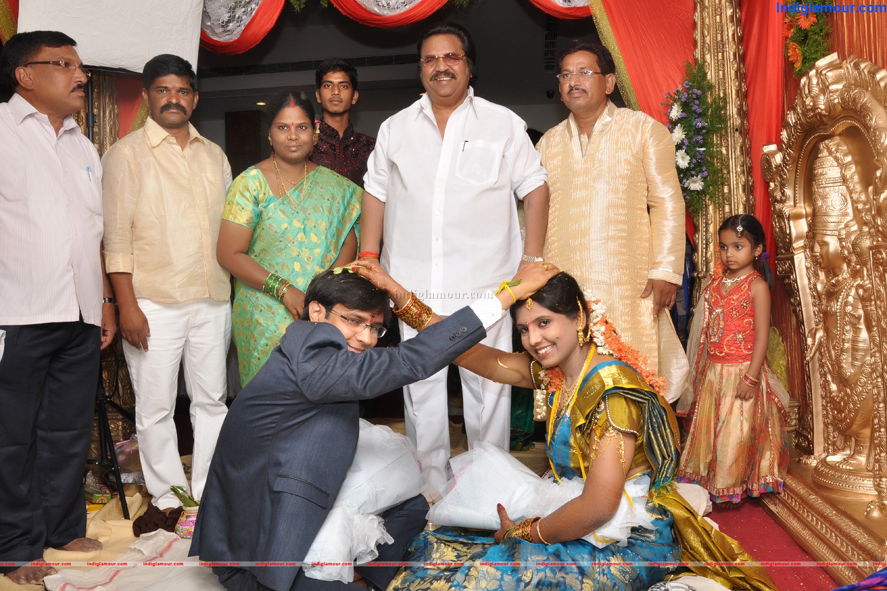 Surya Prakash Reddy Senior Journalist Daughter Marrage Event hd photo
