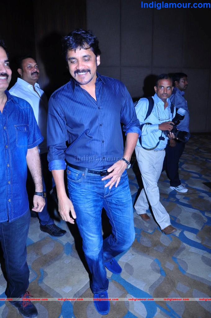 Nagarjuna Praises Tadakha Team Event hd photo
